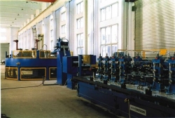 HF tube welding installation