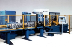 Laser tube welding installation