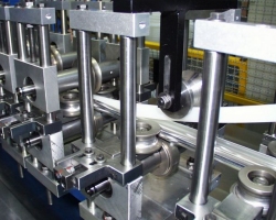 Composite tube manufacturing line